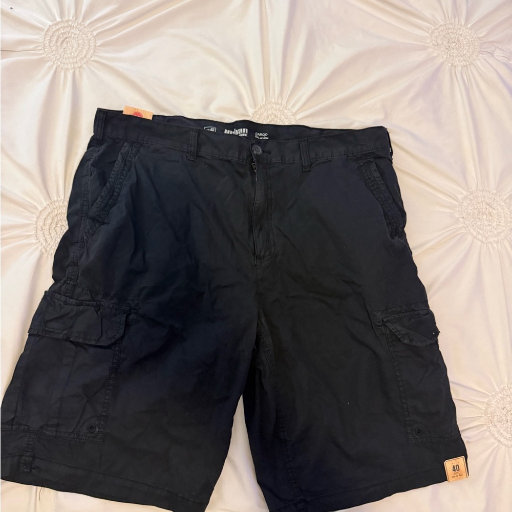 Urban Pipeline Black Cargo Shorts